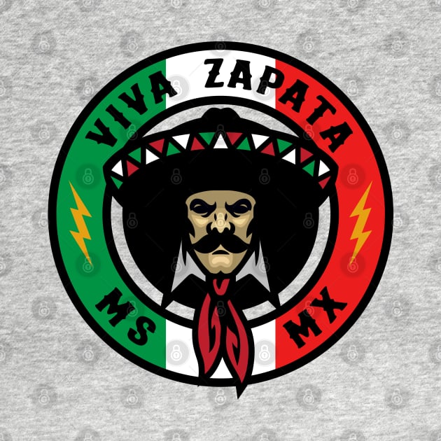 VIVA ZAPATA - Squadron Patch by d4n13ldesigns